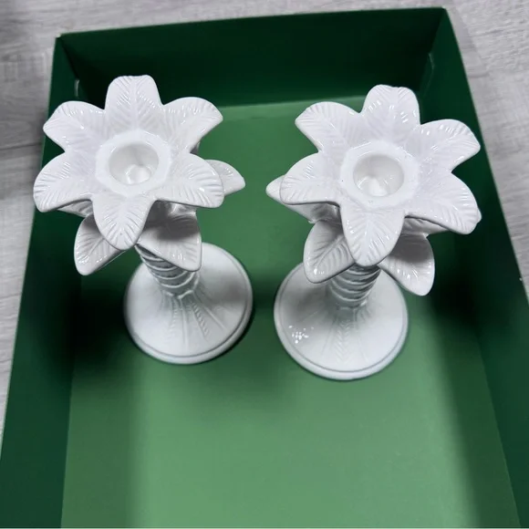 Lilly Pulitzer Candlestick Holders - Picture 8 of 10